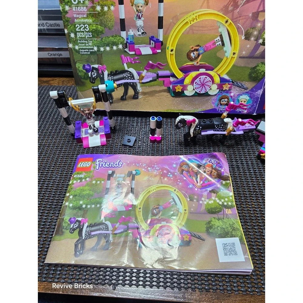 LEGO FRIENDS: Magical Acrobatics (41686) 99.9% Complete With Box and Manual VGC